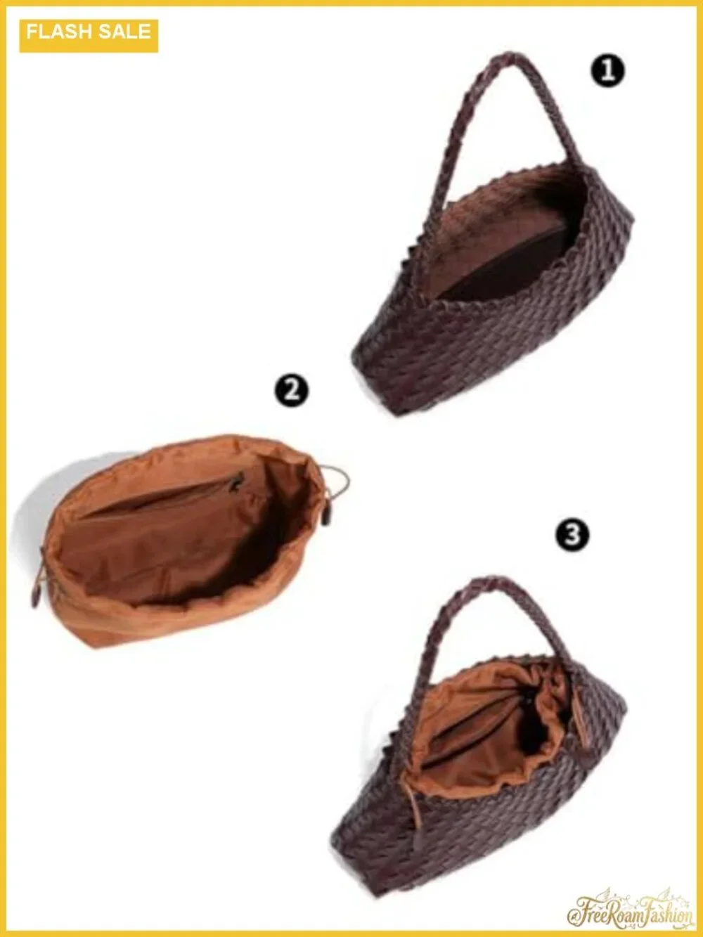 Women Trendy Suede Hobo Bag Tote Purse Shoulder Bag Handbag Pu Leather